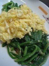 ほうれん草のオイスターマヨサラダ