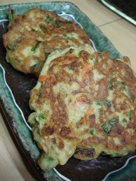 豆腐と納豆のお焼き