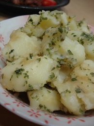 のりバター醤油でほっくり粉ふきいも
