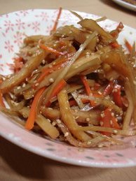 ごはんがすすむ★甘辛きんぴらごぼう