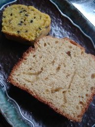 ４歳児が作った黒糖パウンド