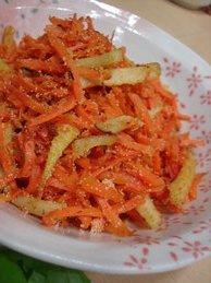 にんじんしりしりー明太風味