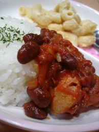 子供にも★辛くないチリビーンズ