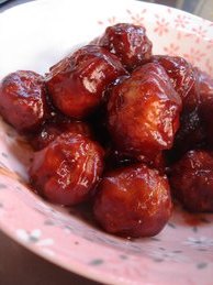 肉団子の甘酢あん