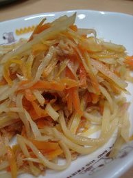 中華風きんぴらジャガイモ