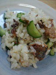 サンマの蒲焼き缶で簡単ちらし寿司