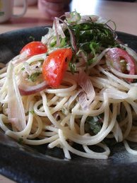 めんつゆで作る冷製パスタ★マヨ風味
