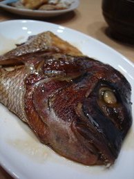 鯛の煮付け