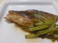 タラの煮付☆朝食