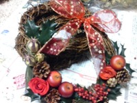 ☆クリスマスリース 2011/12/09 11:28:30