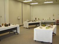 ミクロラボ陶芸教室作品展が始まります