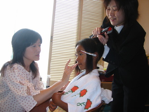 さてさて、七五三☆　【ヘアメイク編】