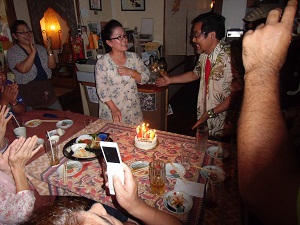 Happy birthday to　Kenji　&　Kaoru