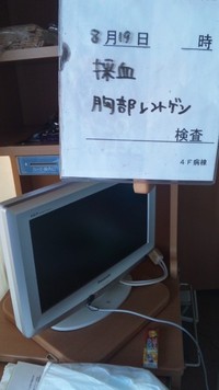 入院中！