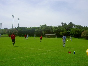 かりゆしＦＣ試合模様