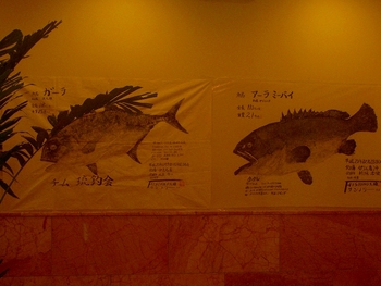 魚拓の群れ