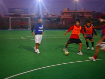フットサルに夢中！