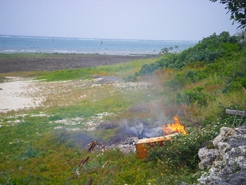 糸満市喜屋武の海！