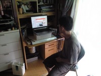 お勉強してるところ 2008/10/04 16:08:57