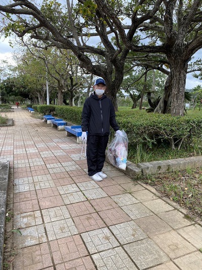 漫湖公園の清掃活動【上山中OB　2022年12月　2回目】