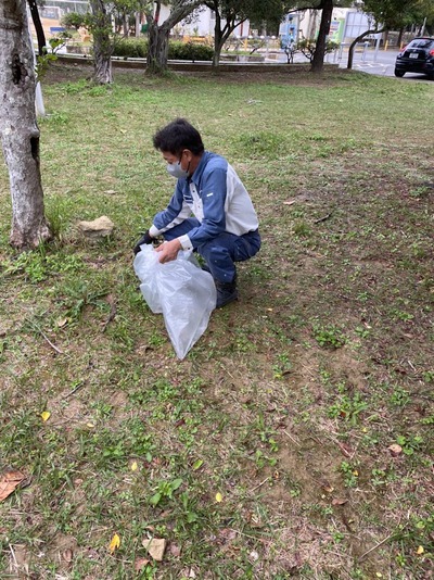 漫湖公園の清掃活動【神原中OB　2023年2月　1回目】