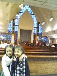 チャペル3にてX'mas聖歌隊(o^-^o) 2009/12/22 22:55:15