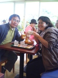 西原モスバーガーに(●^o^●) 2009/12/30 18:53:55