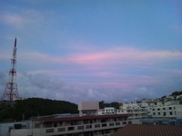 かわいい空(*^^*)ピンク雲♪ 2011/07/30 14:41:30