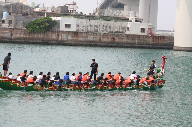古蔵中学校ハーリー練習