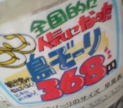 観光客が好んではく！