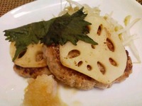 れんこんハンバーグ☆