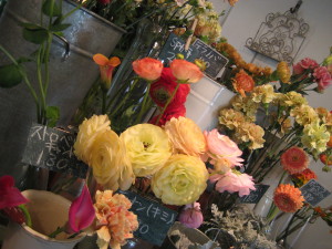flower　shop　die.farbeにて