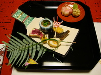 西村屋のかに会席
