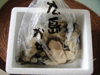 ハイアットお土産と広島の牡蠣！お取り寄せパーティーッ♪ 2012/03/19 01:45:54