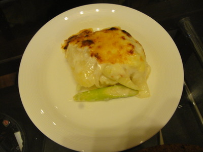チーズ専門店チアーズとアスパラポテトグラタンッ♪