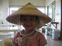 島でのびのびと…