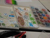 消しゴムハンコでマイBAG作り♪