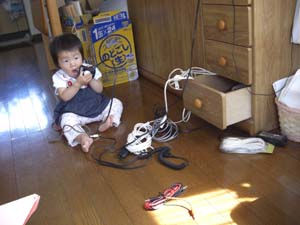 いたずら好きね（＾＾；