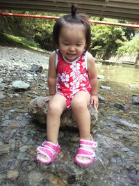 川へ。 2011/09/01 21:21:00