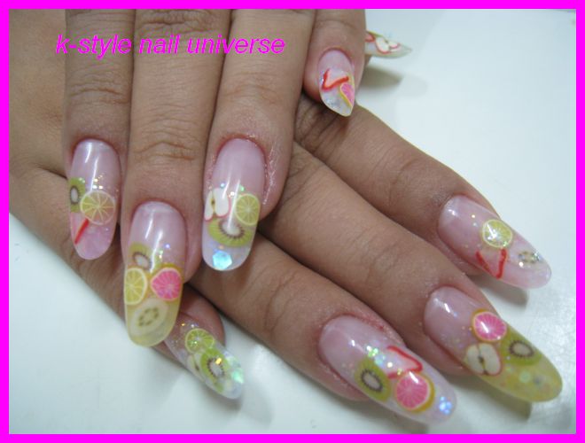 フルーツカクテル K Style Nail Universeのネイルあれこれ