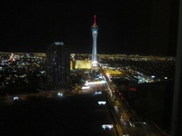 ラスベガスのホテルは夜景が最高ね
