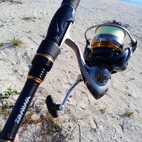 シーバスロッド：DAIWA ラテオ 100ML & リール：DAIWA EM MS 3012H