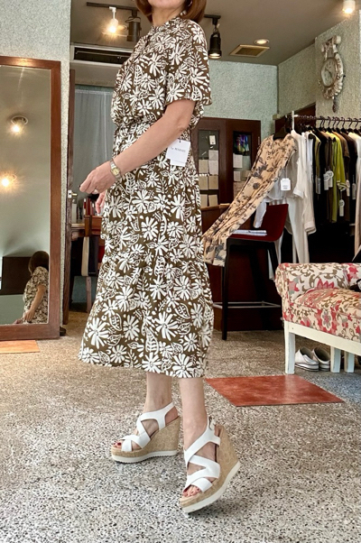 leMARAIS☆大人こティアードワンピース