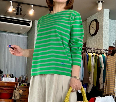 leMARAIS☆マリンボーダーTEE