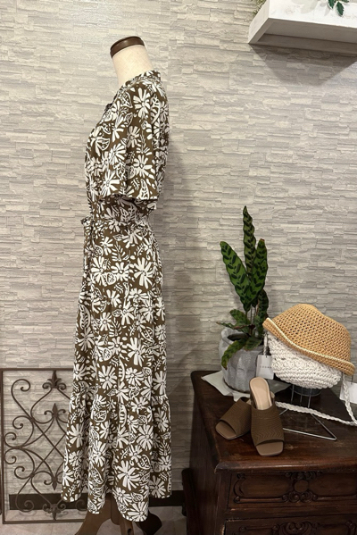 leMARAIS☆大人こティアードワンピース