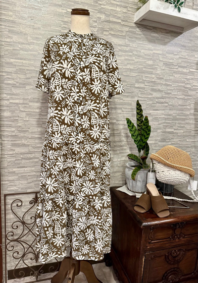 leMARAIS☆大人こティアードワンピース