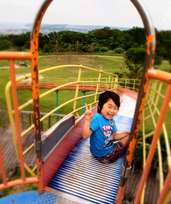 グスクロード公園のトナリ。