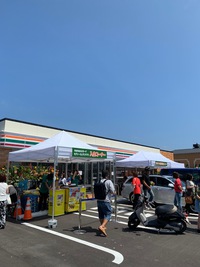 セブンイレブンオープン。 2019/07/11 14:52:47