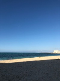 富着ビーチ。 2018/11/27 15:50:56