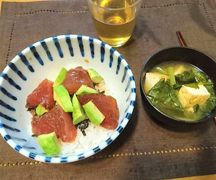 鮪漬丼＆鮪照焼丼